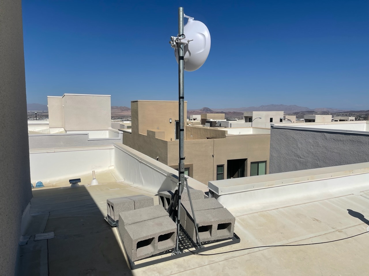 Non-Penetrating Roof Mount